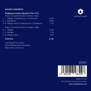 Produktbild: MOZART: Piano Concertos 20+23