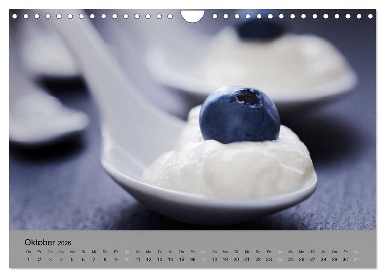 Produktbild: S&uuml;&szlig;kram - Leckereien aus der K&uuml;che (Wandkalender 2026 DIN A4 quer), CALVENDO Monatskalender