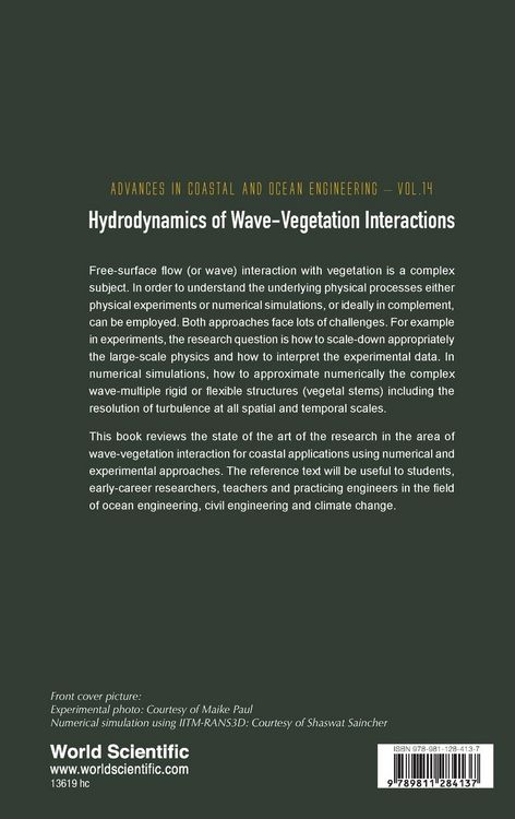 Produktbild: Hydrodynamics Of Wave-Vegetation Interactions