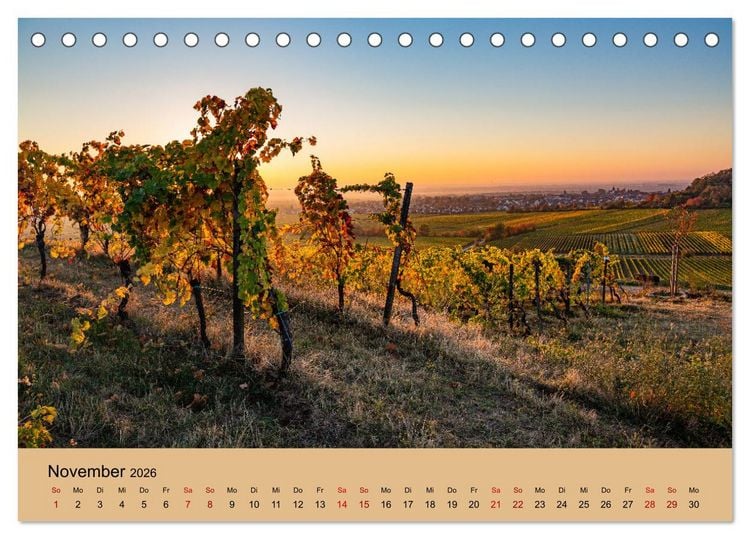 Produktbild: Bad D&uuml;rkheimer Ansichten (Tischkalender 2026 DIN A5 quer), CALVENDO Monatskalender