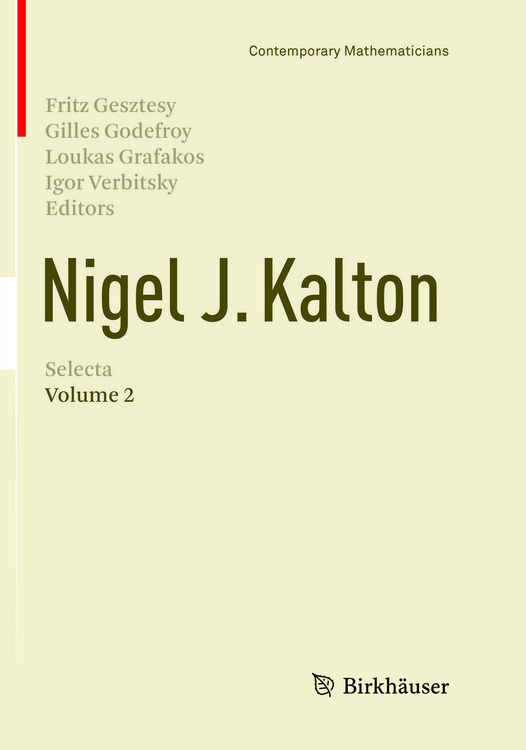 Produktbild: Nigel J. Kalton Selecta