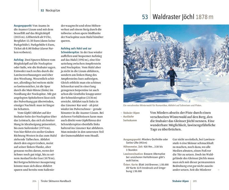 Produktbild: Tiroler Skitouren Handbuch