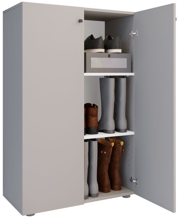Produktbild: Holz Schuhschrank Schuhregal Schuhkommode Lona 3