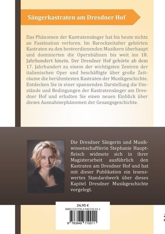 Produktbild: S&auml;ngerkastraten am Dresdner Hof