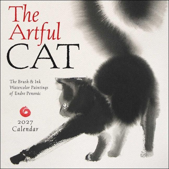 Produktbild: The Artful Cat 2027 Wall Calendar