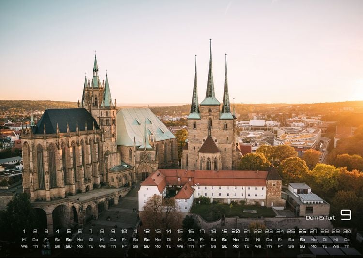 Produktbild: Deutschland - eine Reise zu bezaubernden Landschaften und Sehensw&uuml;rdigkeiten - 2027 - Kalender DIN A3