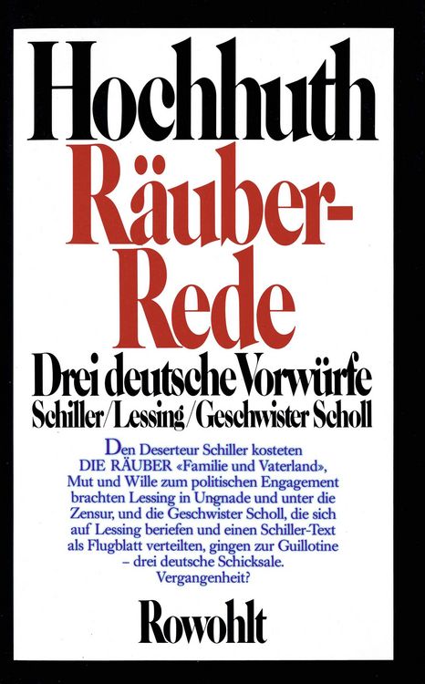 Produktbild: R&auml;uber-Rede