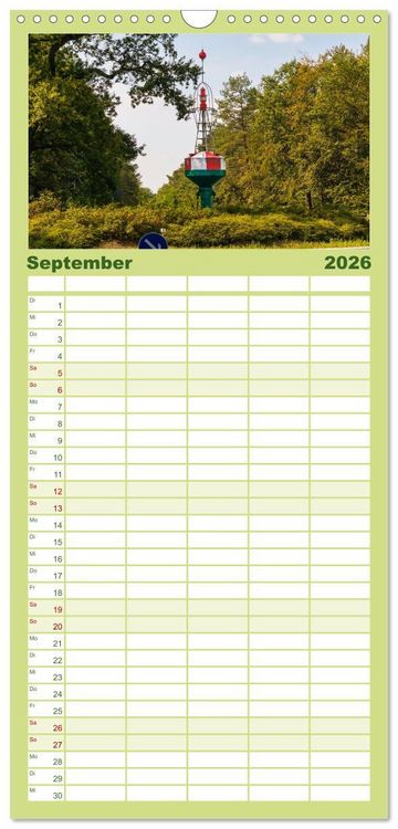 Produktbild: Familienplaner 2026 - Domstadt F&uuml;rstenwalde Spree mit 5 Spalten (Wandkalender, 21 x 45 cm) CALVENDO