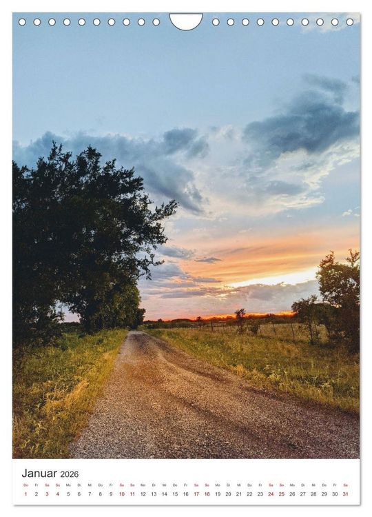 Produktbild: Texas - Eine Reise in den Lone Star State. (Wandkalender 2026 DIN A4 hoch), CALVENDO Monatskalender
