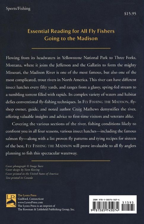 Produktbild: Fly Fishing the Madison