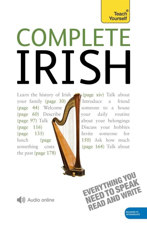 Produktbild: Complete Irish Beginner to Intermediate Book and Audio Course