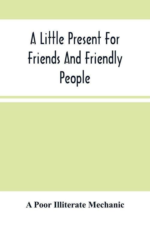Produktbild: A Little Present For Friends And Friendly People