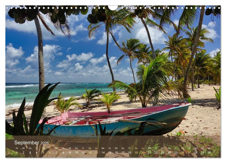 Produktbild: Guadeloupe - Karibische Traumstr&auml;nde (Wandkalender 2026 DIN A3 quer), CALVENDO Monatskalender
