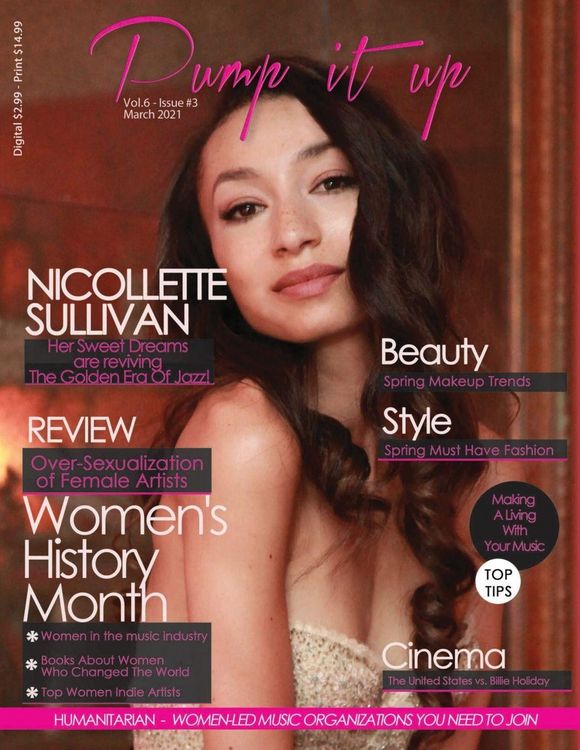 Produktbild: Pump it up Magazine - Nicollette Sullivan - Women's History Month Edition