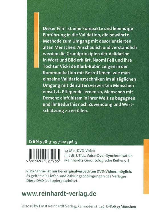 Produktbild: Was ist Validation? - Edward G. Feil (Neuauflage 2018)