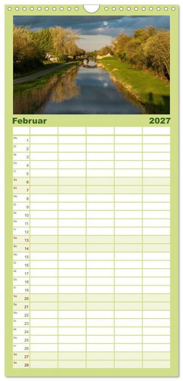 Produktbild: Familienplaner 2027 - Mystisches Irland mit 5 Spalten (Wandkalender, 21 x 45 cm) CALVENDO