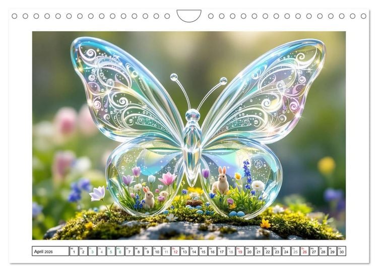 Produktbild: Geschichten im Glas (Wandkalender 2026 DIN A4 quer), CALVENDO Monatskalender