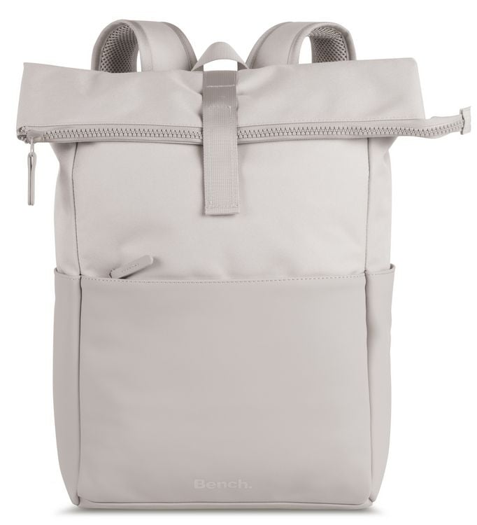 Produktbild: BENCH Rucksack Rolltop style, hellgrau, bis zu 17 Liter