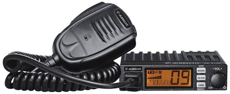 Produktbild: Albrecht Mini-CB FunkAE 6120 VOX Multi 12620 CB-Funkger&auml;t
