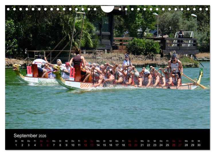 Produktbild: Drachenboot - MissionRome (Wandkalender 2026 DIN A4 quer), CALVENDO Monatskalender