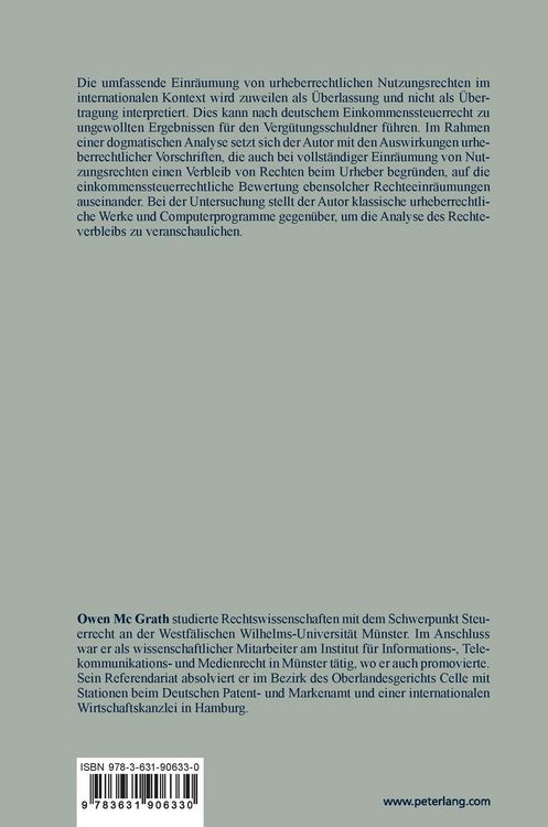 Produktbild: Die Relevanz des Urheberrechts f&uuml;r den Steuerabzug nach &sect; 50a Abs. 1 Nr. 3 EStG im Rahmen der Softwareentwicklung