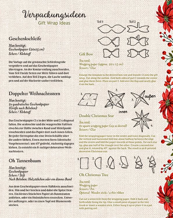 Produktbild: Geschenkpapier-Buch: Sch&ouml;ner schenken - Weihnachtlich (Behr)