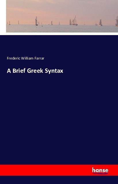 Produktbild: A Brief Greek Syntax
