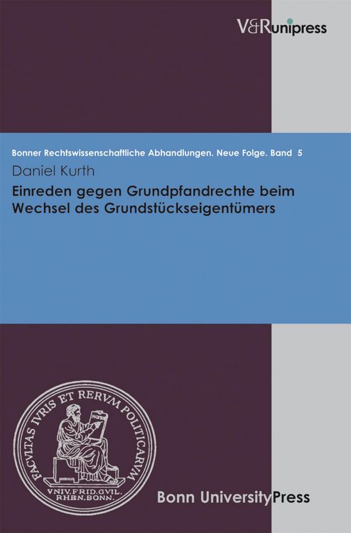 Produktbild: Einreden gegen Grundpfandrechte beim Wechsel des Grundst&uuml;ckseigent&uuml;mers