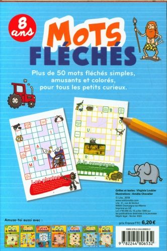 Produktbild: Mots fl&eacute;ch&eacute;s : 8 ans