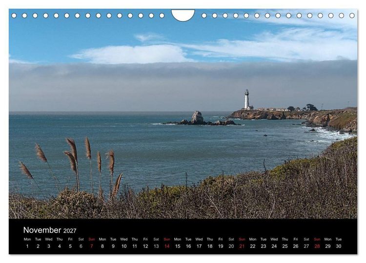 Produktbild: California Coasline (Wall Calendar 2027 DIN A4 landscape), CALVENDO 12 Month Wall Calendar