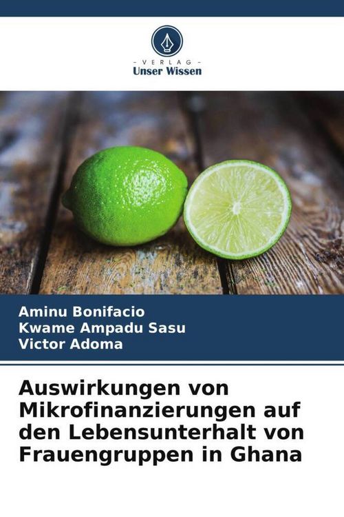 Produktbild: Auswirkungen von Mikrofinanzierungen auf den Lebensunterhalt von Frauengruppen in Ghana