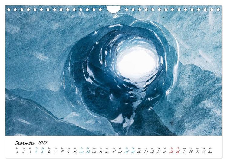 Produktbild: Eiswelten Morteratsch (Wandkalender 2027 DIN A4 quer), CALVENDO Monatskalender