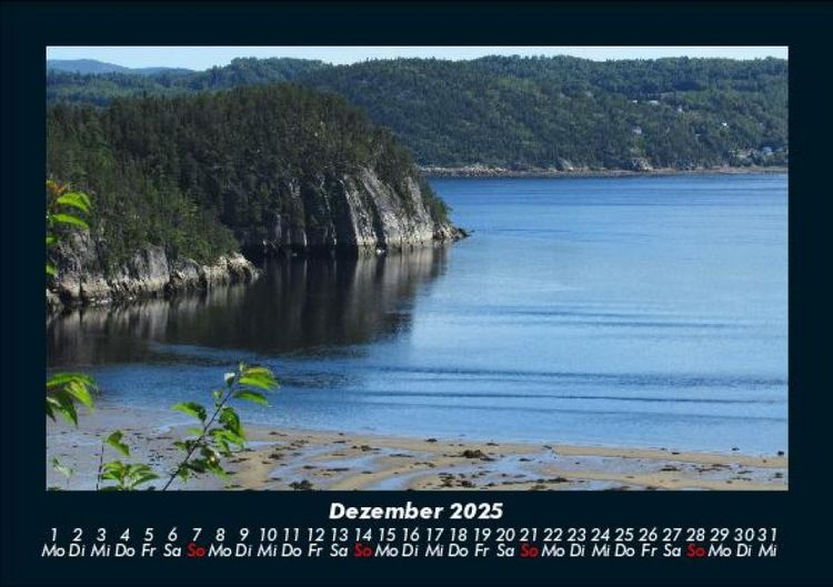 Produktbild: Seeblick 2025 Fotokalender DIN A5