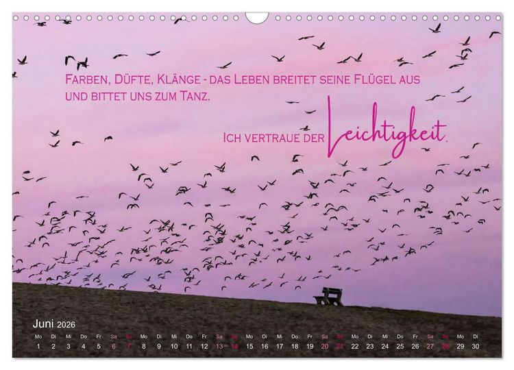 Produktbild: Vertraue! (Wandkalender 2026 DIN A3 quer), CALVENDO Monatskalender