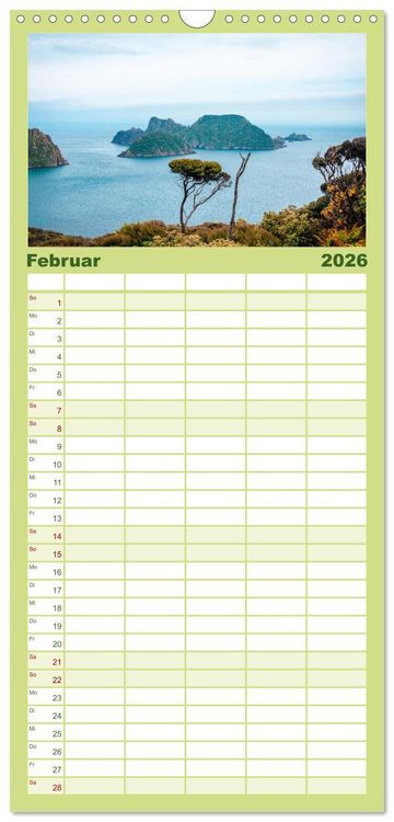 Produktbild: Familienplaner 2026 - Fidschi - Der faszinierende Inselstaat im S&uuml;dpazifik. mit 5 Spalten (Wandkalender, 21 x 45 cm) CALVENDO