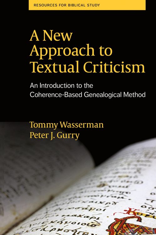 Produktbild: A New Approach to Textual Criticism