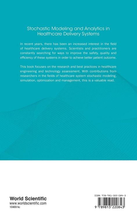 Produktbild: Stochastic Model & Analytics in Healthcare Delivery Systems