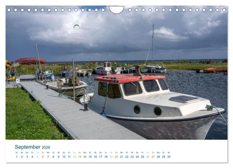 Produktbild: D&auml;nemarks Nordseek&uuml;ste - S&uuml;dj&uuml;tland (Wandkalender 2026 DIN A4 quer), CALVENDO Monatskalender
