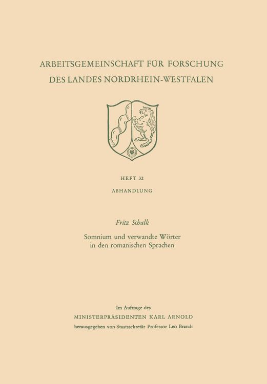 Produktbild: Somnium und verwandte W&ouml;rter in den romanischen Sprachen
