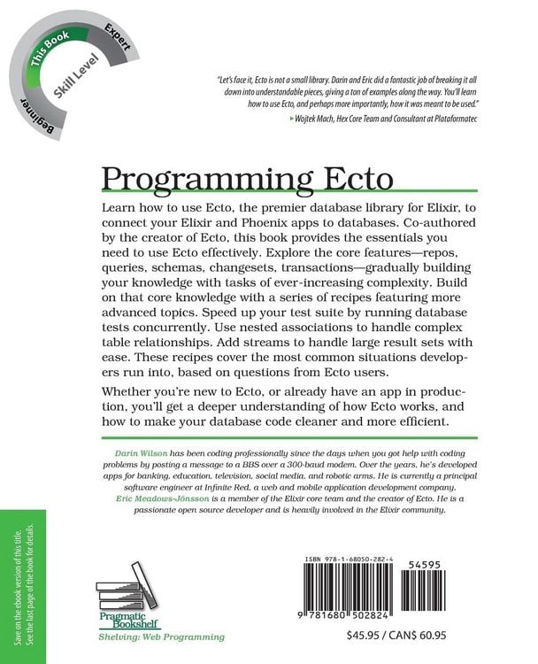 Produktbild: Programming Ecto