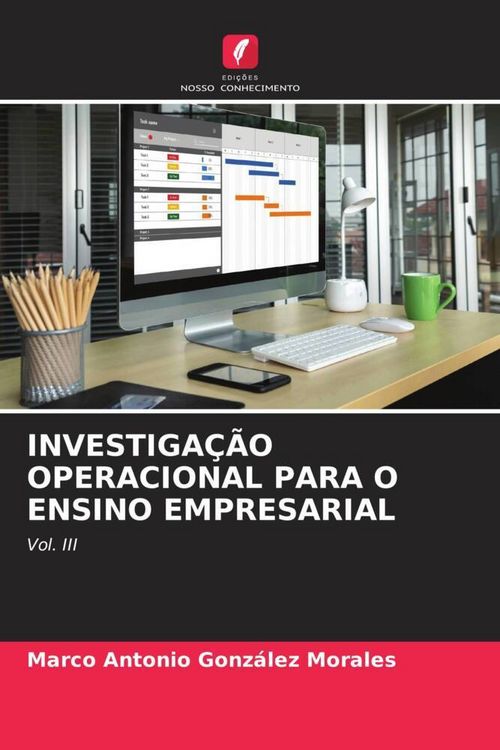 Produktbild: Gonz&aacute;lez Morales, M: Investiga&ccedil;&atilde;o Operacional Para O Ensino