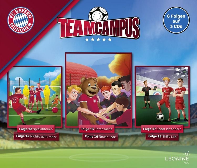 Produktbild: FC Bayern Team Campus (Fu&szlig;ball) H&ouml;rspielbox 3