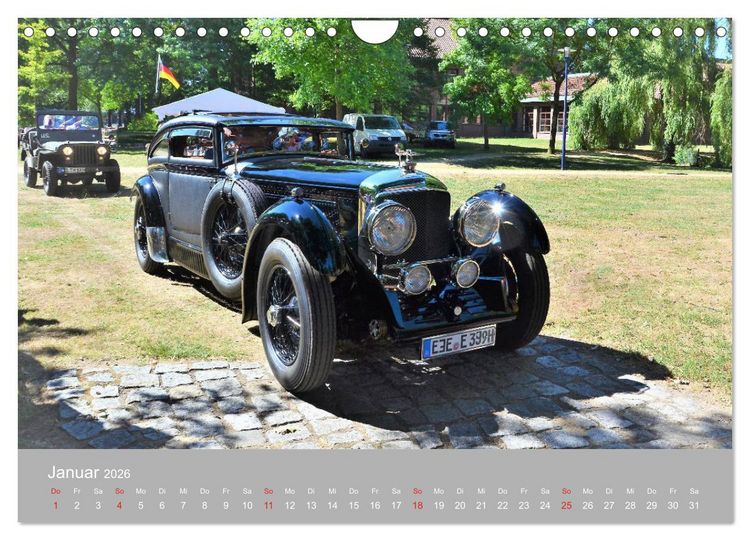 Produktbild: OLDTIMER-Event (Wandkalender 2026 DIN A4 quer), CALVENDO Monatskalender