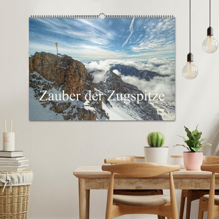 Produktbild: Zauber der Zugspitze (Wandkalender 2026 DIN A2 quer), CALVENDO Monatskalender