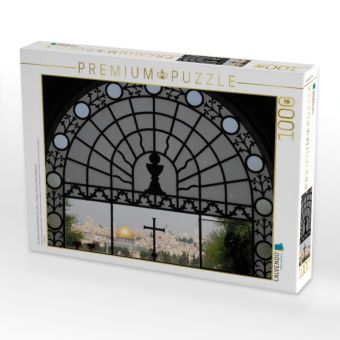 Produktbild: CALVENDO Puzzle Ein Motiv aus dem Kalender Jerusalem - Heiliges Zentrum dreier Religionen | 1000 Teile Lege-Gr&ouml;&szlig;e 64x48cm Foto-Puzzle f&uuml;r gl&uuml;ckliche Stunden