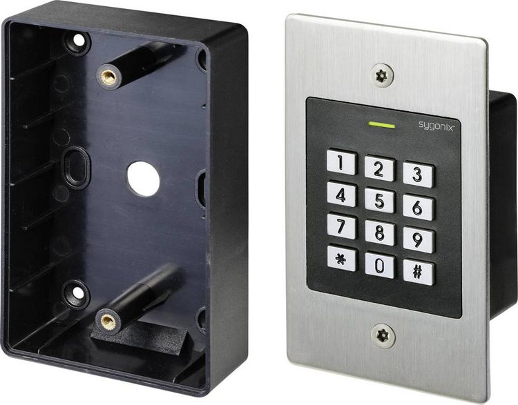 Produktbild: Sygonix SY-4760956 Code-Tastatur mit RFID Unterputz 12 V/DC, 18 V/DC IP66