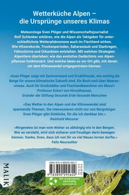 Produktbild: Die Alpen und wie sie unser Wetter beeinflussen