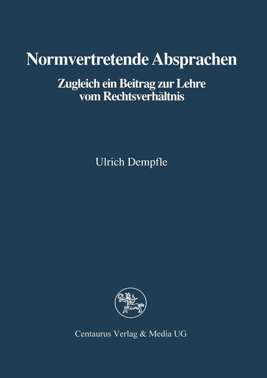 Produktbild: Normvertretende Absprachen