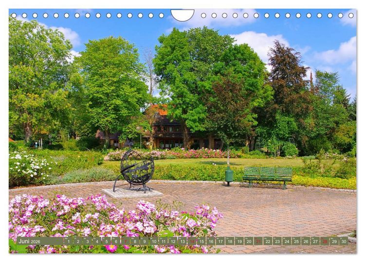 Produktbild: Bad Bodenteich - Kurort in der L&uuml;neburger Heide (Wandkalender 2026 DIN A4 quer), CALVENDO Monatskalender