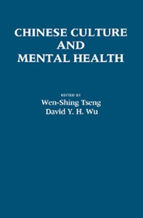 Produktbild: Chinese Culture and Mental Health